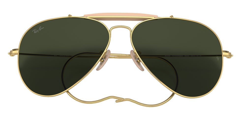 Ray-Ban RB3030 Outdoorsman Aviation Collection W3402 58 - Arista Gold #id:rb3030w3402_s:100125