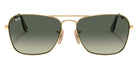 Ray-Ban RB3136 Caravan 181/71 58 - Arista Gold / Gray Gradient #id:rb313618171_s:100100