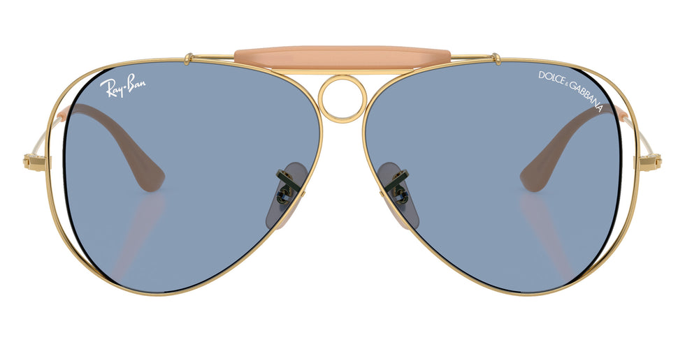 Ray-Ban RB3138M The Shooter by DOLCE&GABBANA 001/72 54 - Arista Gold #id:rb3138m00172_s:108100