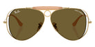 Ray-Ban RB3138M The Shooter by DOLCE&GABBANA 001/73 54 - Arista Gold #id:rb3138m00173_s:112100