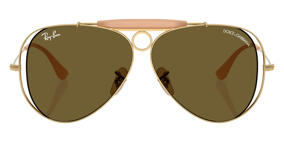Ray-Ban RB3138M The Shooter by DOLCE&GABBANA 001/73 54 - Arista Gold #id:rb3138m00173_s:112100