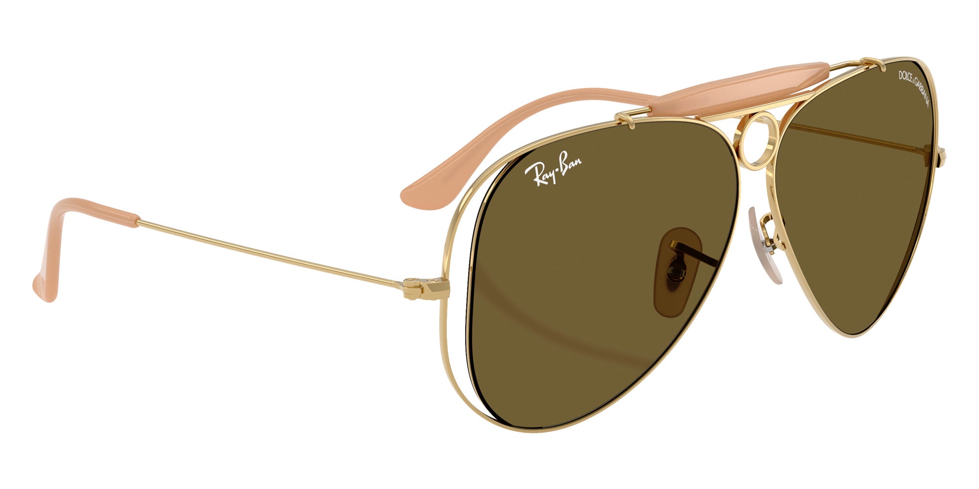 Ray-Ban RB3138M The Shooter by DOLCE&GABBANA 001/73 54 - Arista Gold #id:rb3138m00173_s:112120