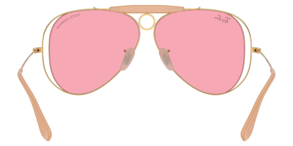 Ray-Ban RB3138M The Shooter by DOLCE&GABBANA 001/84 54 - Arista Gold #id:rb3138m00184_s:116115