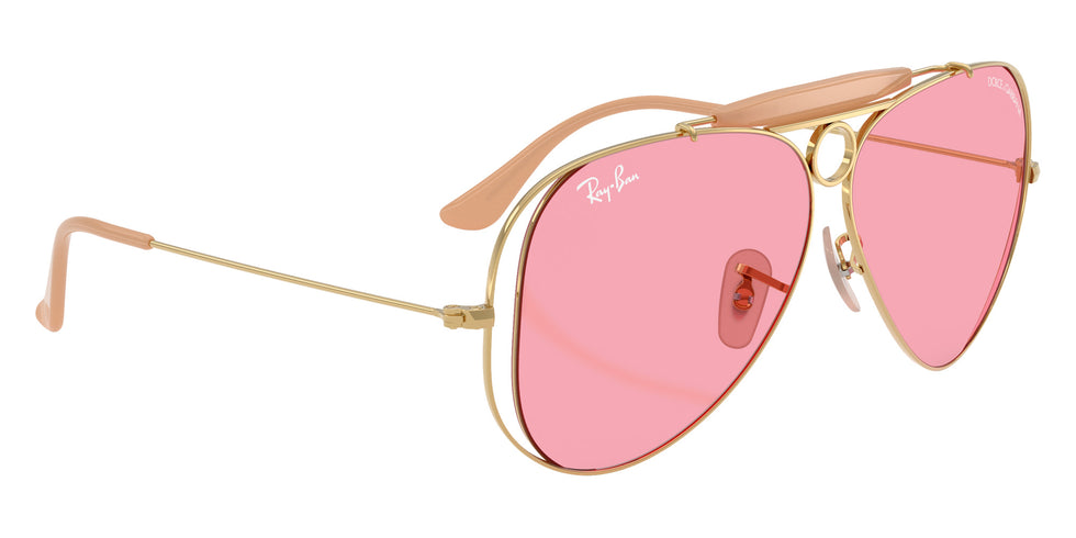 Ray-Ban RB3138M The Shooter by DOLCE&GABBANA 001/84 54 - Arista Gold #id:rb3138m00184_s:116120
