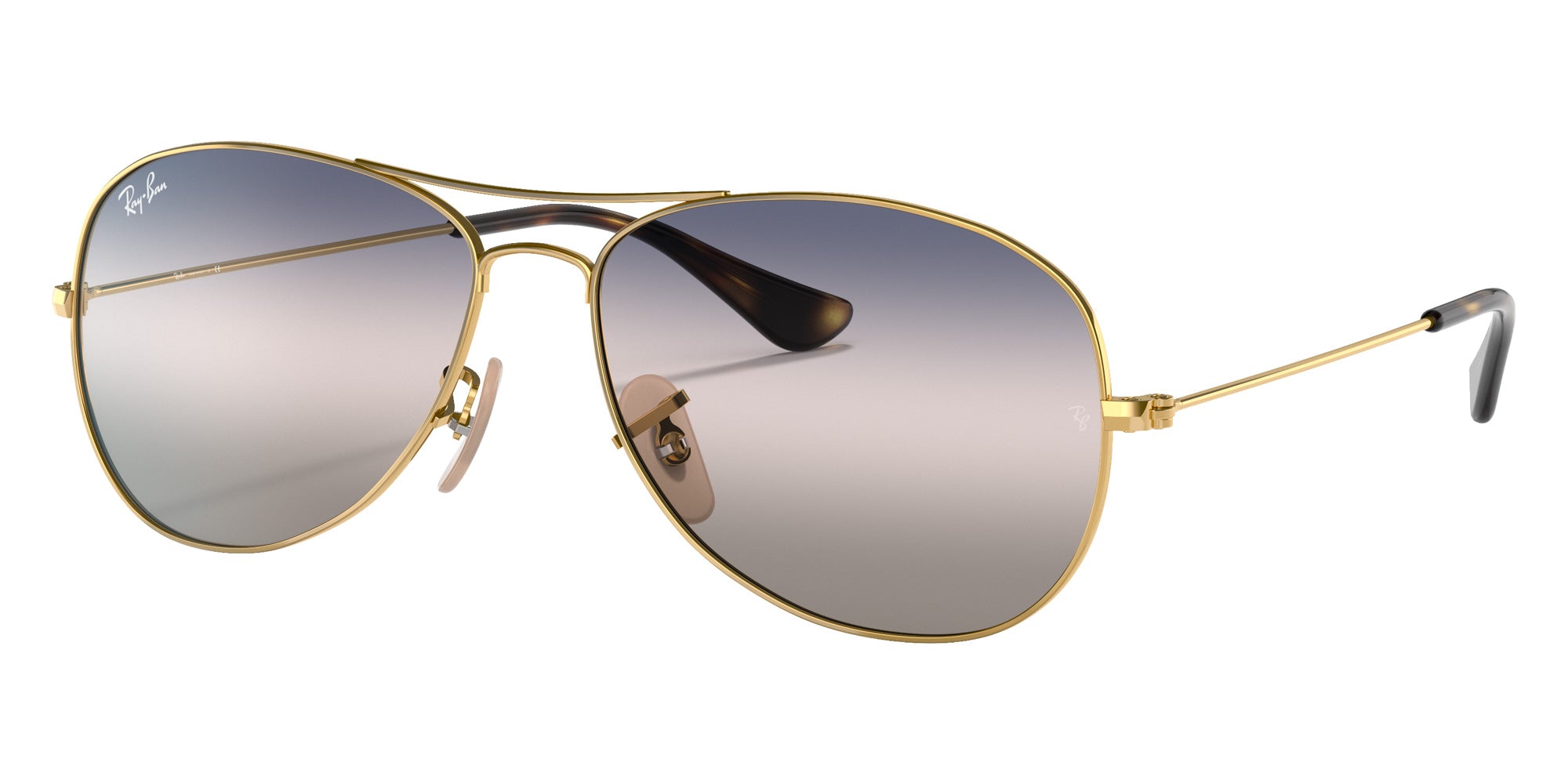 Ray-Ban RB3362 Cockpit Bi-Gradient 001/GE 59 - Arista Gold / Pink/Blue Gradient #id:rb3362001ge_s:100105