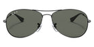 Ray-Ban RB3362 Cockpit 004/58 59 - Gunmetal / G-15 Green Polarized #id:rb336200458_s:100100