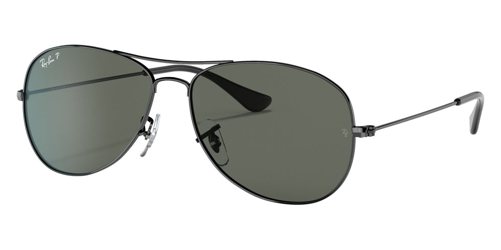 Ray-Ban RB3362 Cockpit 004/58 59 - Gunmetal / G-15 Green Polarized #id:rb336200458_s:100105