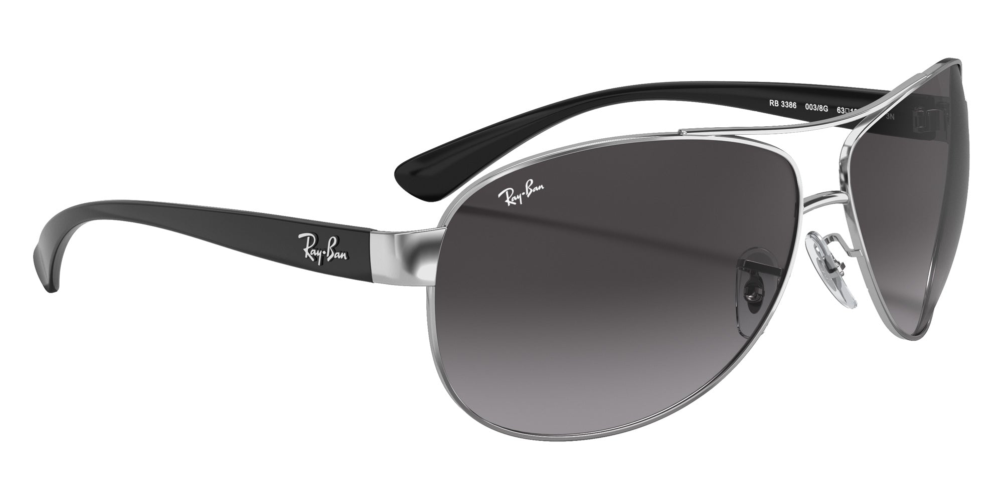 Ray-Ban RB3386 003/8G 67 - Silver / Gray Gradient #id:rb33860038g_s:100120