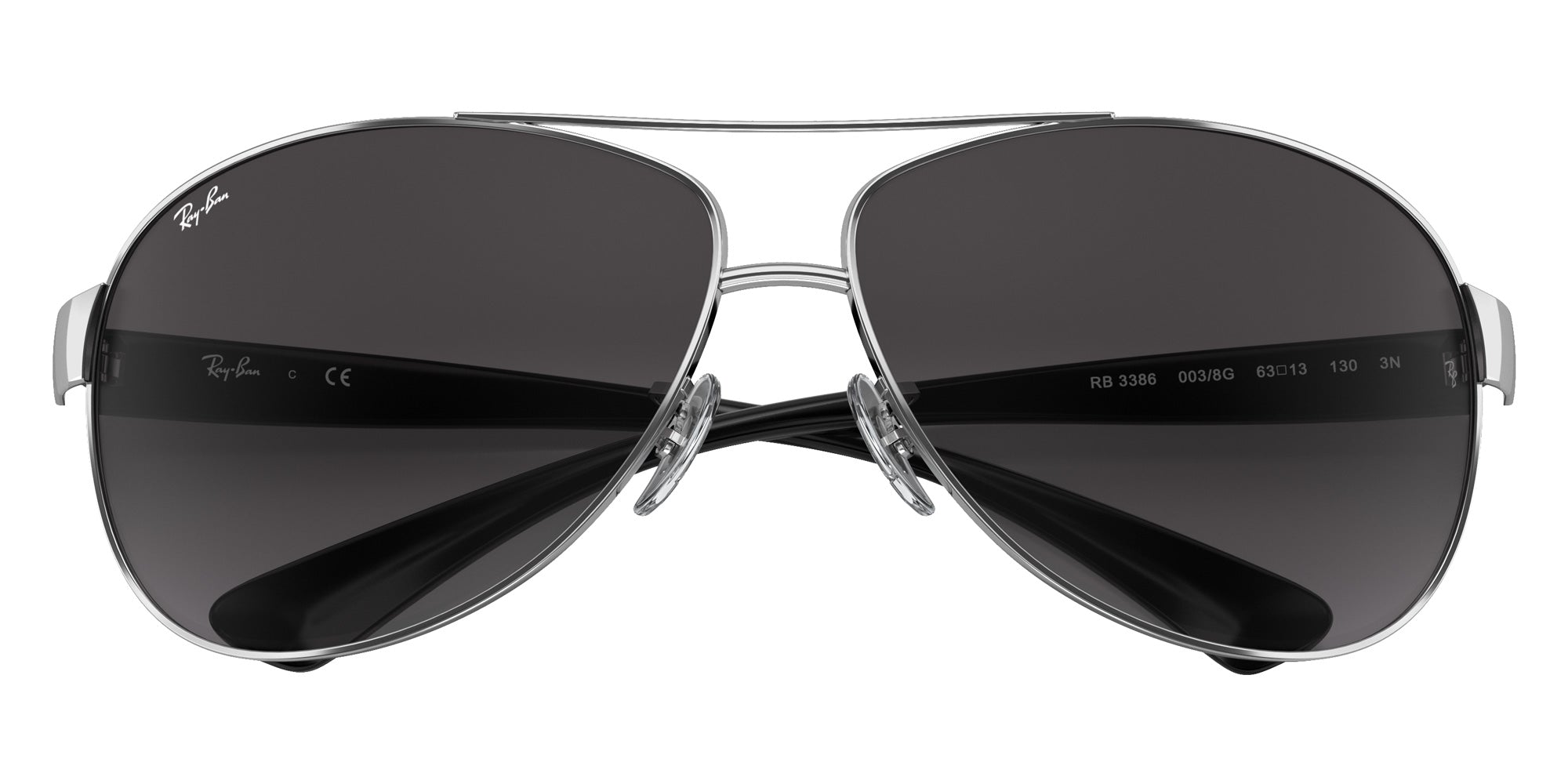 Ray-Ban RB3386 003/8G 67 - Silver / Gray Gradient #id:rb33860038g_s:100125