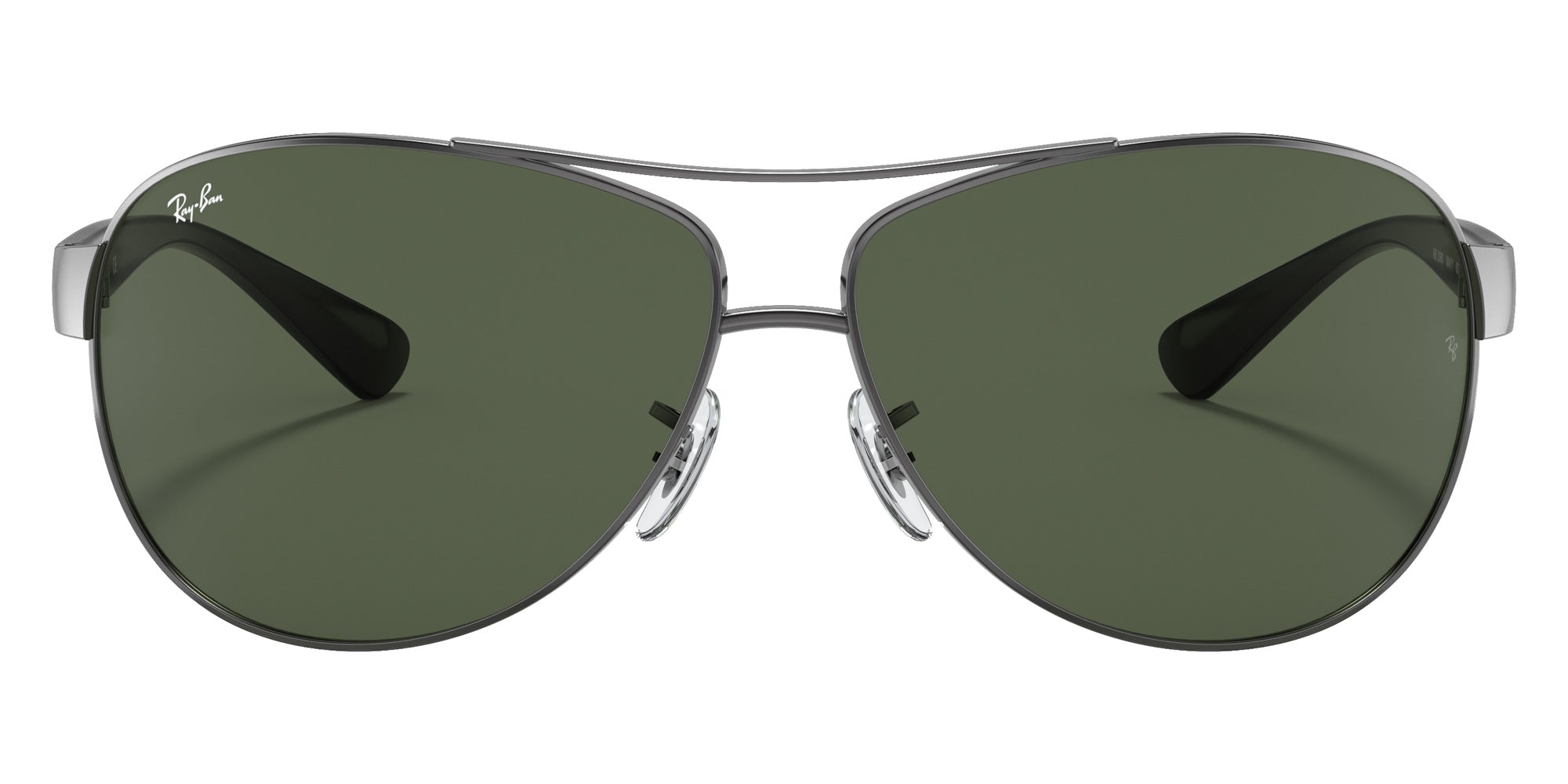 Ray-Ban RB3386 004/71 67 - Gunmetal / Dark Green #id:rb338600471_s:104100