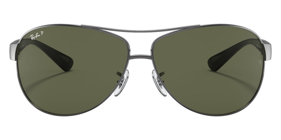 Ray-Ban RB3386 004/9A 63 - Gunmetal / G-15 Green Polarized #id:rb33860049a_s:106100