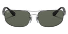 Ray-Ban RB3445 004 64 - Gunmetal / Green Classic G-15 #id:rb3445004_s:100100