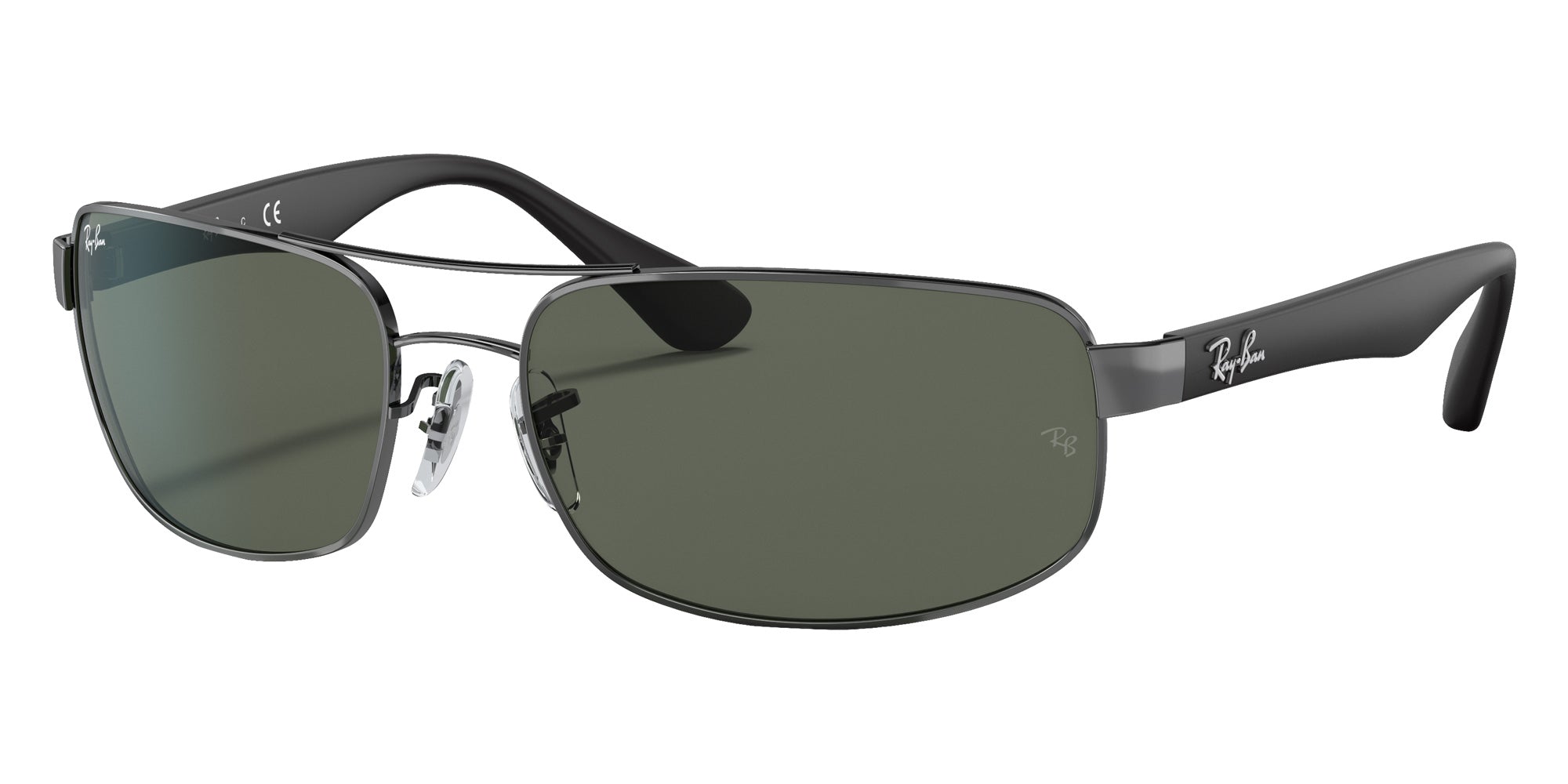 Ray-Ban RB3445 004 64 - Gunmetal / Green Classic G-15 #id:rb3445004_s:100105