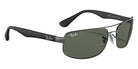 Ray-Ban RB3445 004 64 - Gunmetal / Green Classic G-15 #id:rb3445004_s:100120
