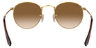 Ray-Ban RB3447 Round Metal 001/51 47 - Gold / Brown #id:rb344700151_s:100115