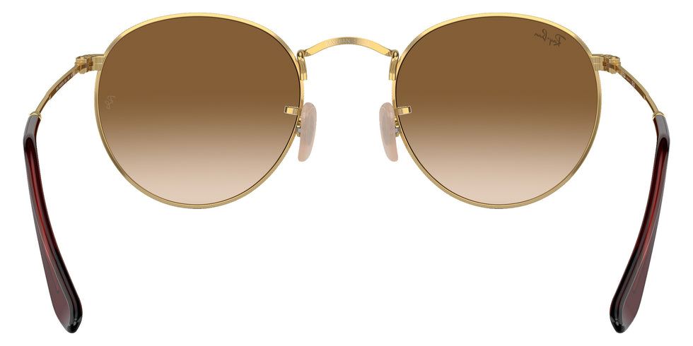 Ray-Ban RB3447 Round Metal 001/51 47 - Gold / Brown #id:rb344700151_s:100115