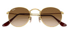 Ray-Ban RB3447 Round Metal 001/51 47 - Gold / Brown #id:rb344700151_s:100125
