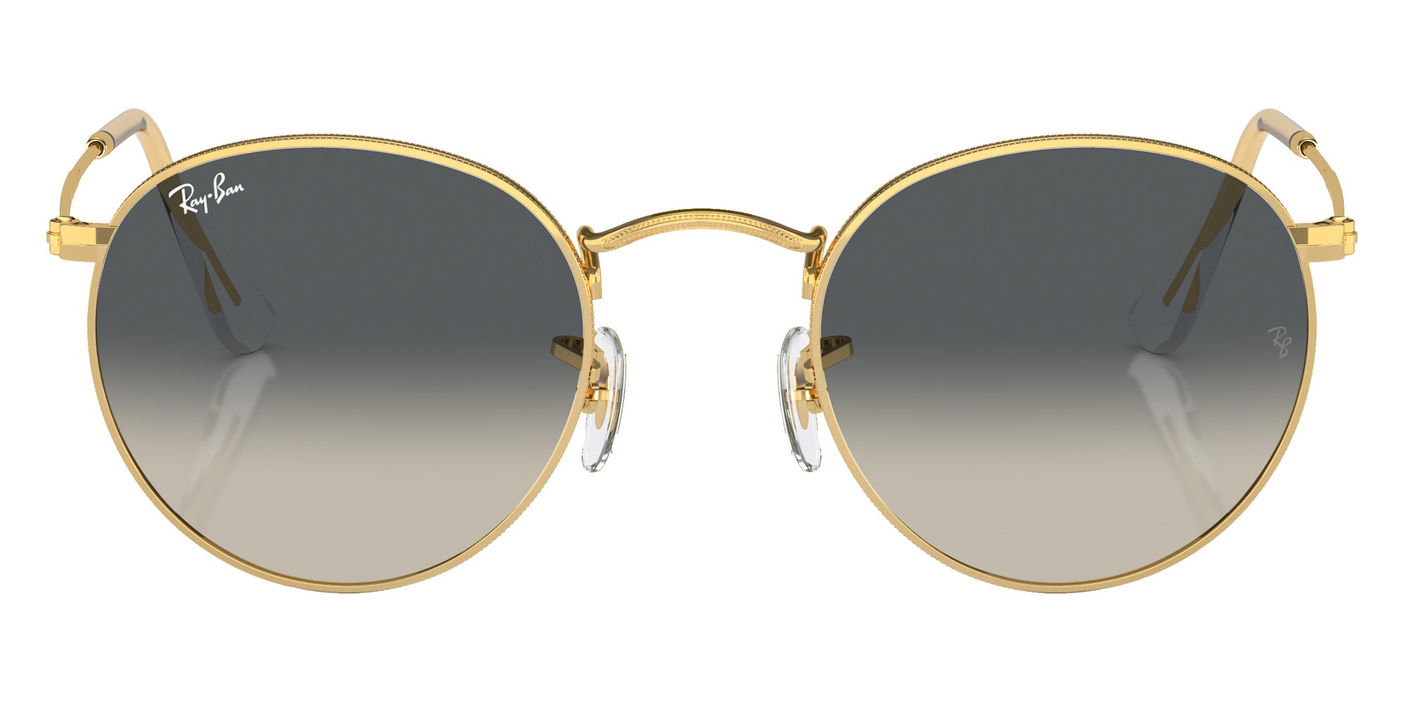 Ray-Ban RB3447 Round Metal 001/71 53 - Gold / Gray #id:rb344700171_s:102100