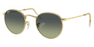 Ray-Ban RB3447 Round Metal 001/BH 47 - Arista Gold / Green Vintage #id:rb3447001bh_s:104105