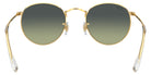 Ray-Ban RB3447 Round Metal 001/BH 47 - Arista Gold / Green Vintage #id:rb3447001bh_s:104115