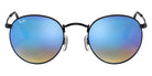 Ray-Ban RB3447 Round 002/4O 50 - Black / Blue Mirrored #id:rb34470024o_s:100100