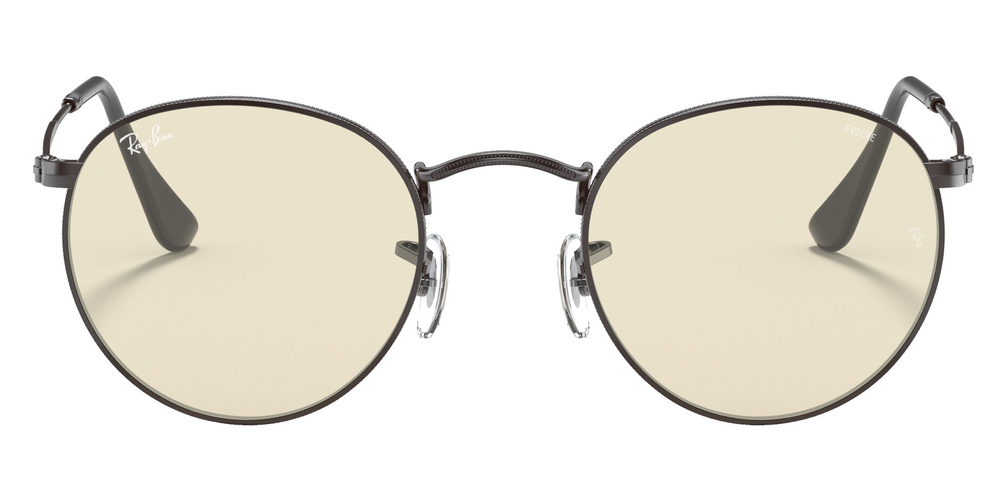 Ray-Ban RB3447 Round Solid Evolve 004/T2 53 - Gunmetal #id:rb3447004t2_s:100100
