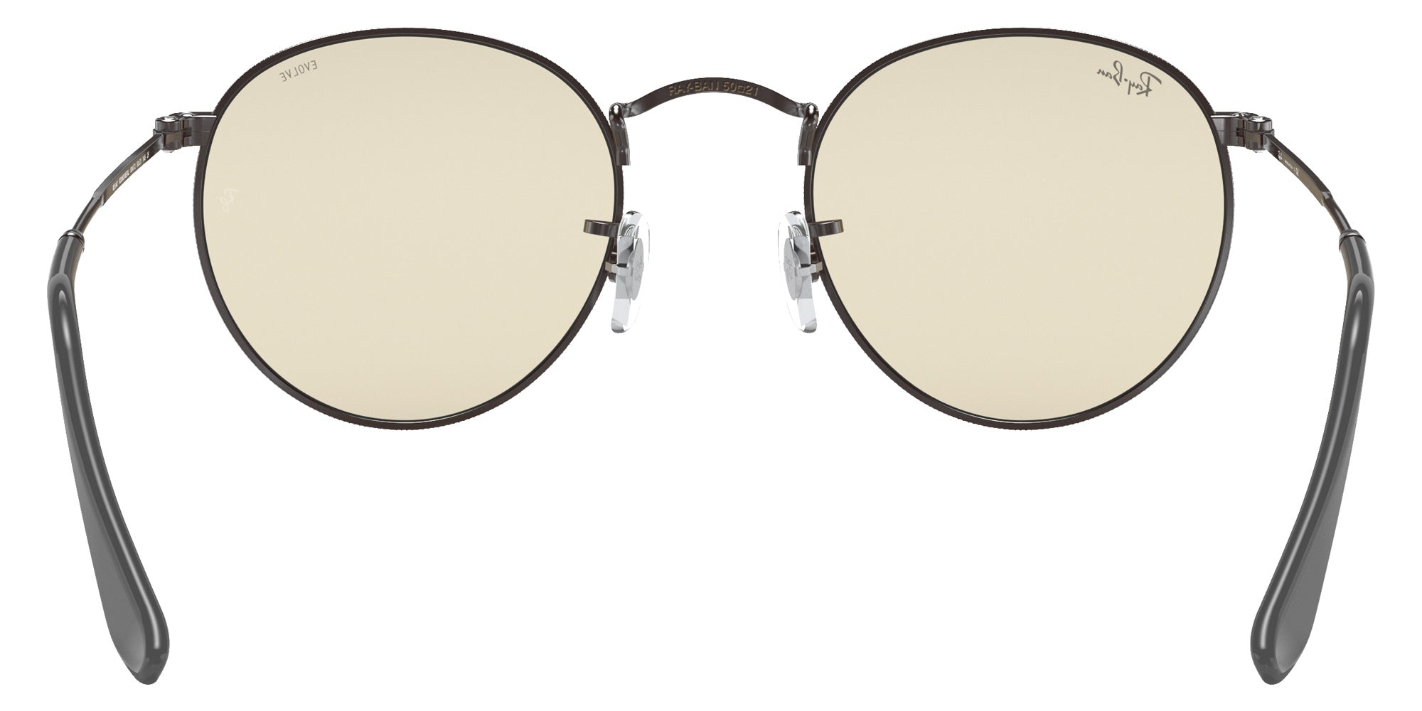 Ray-Ban RB3447 Round Solid Evolve 004/T2 53 - Gunmetal #id:rb3447004t2_s:100115