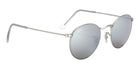 Ray-Ban RB3447 Round Flash Lenses 019/30 50 - Silver #id:rb344701930_s:100120