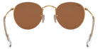 Ray-Ban RB3447 Round Flash Lenses 112/Z2 50 - Gold / Brown Mirrored #id:rb3447112z2_s:100115