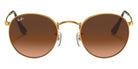 Ray-Ban RB3447 Round Metal 9001A5 47 - Light Bronze / Pink/Brown Gradient #id:rb34479001a5_s:108100