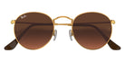 Ray-Ban RB3447 Round Metal 9001A5 47 - Light Bronze / Pink/Brown Gradient #id:rb34479001a5_s:108125