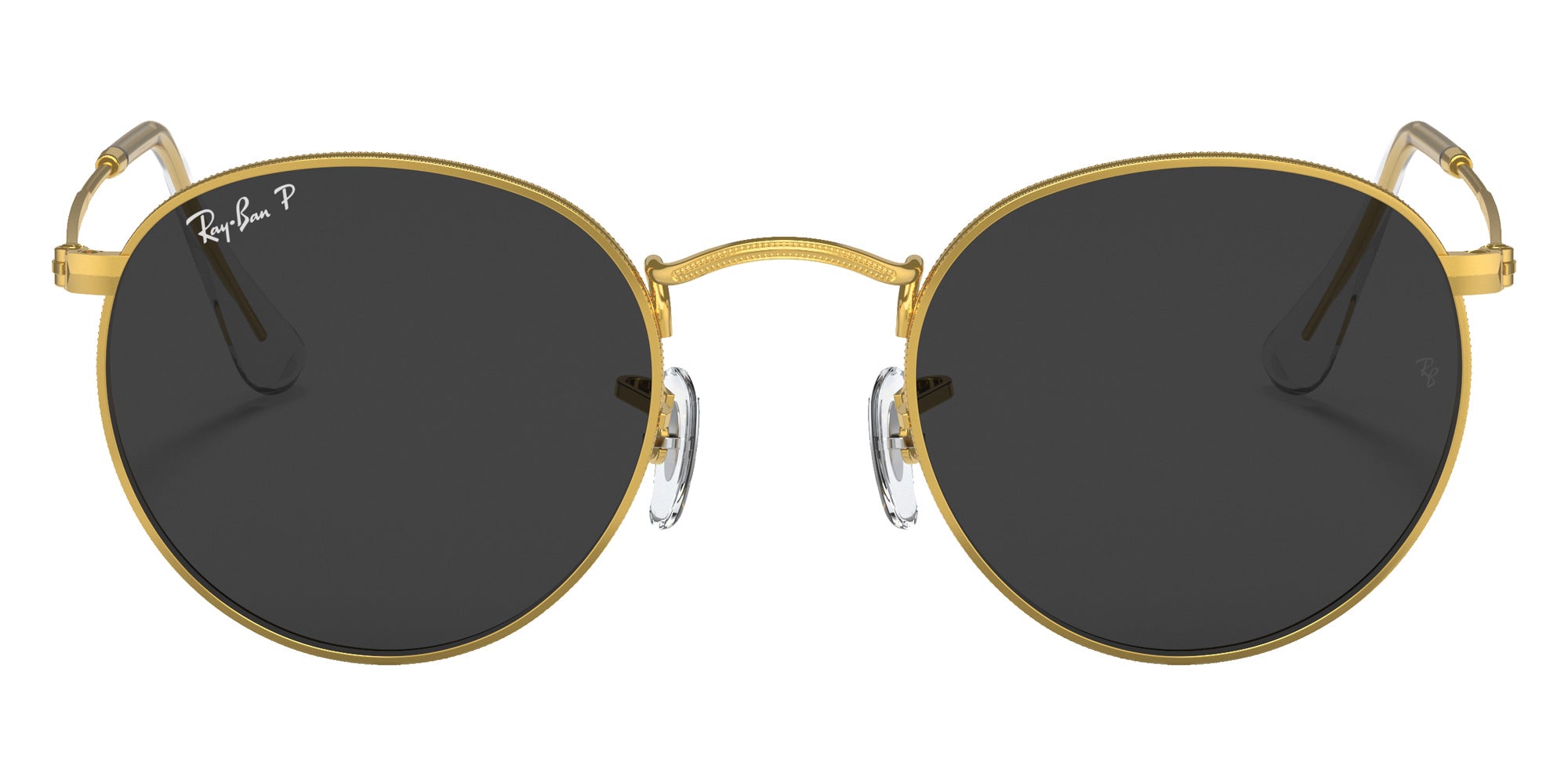 Ray-Ban RB3447 Round Metal 919648 47 - Gold / Black Polarized #id:rb3447919648_s:110100