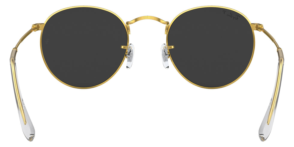 Ray-Ban RB3447 Round Metal 919648 47 - Gold / Black Polarized #id:rb3447919648_s:110115