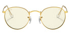 Ray-Ban RB3447 Round Blue-Violet Light Clear Evolve 9196BL 50 - Gold / Clear Photochromic #id:rb34479196bl_s:100100