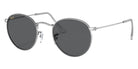 Ray-Ban RB3447 Round Metal Legend Gold 9198B1 47 - Silver / Dark Gray #id:rb34479198b1_s:102105