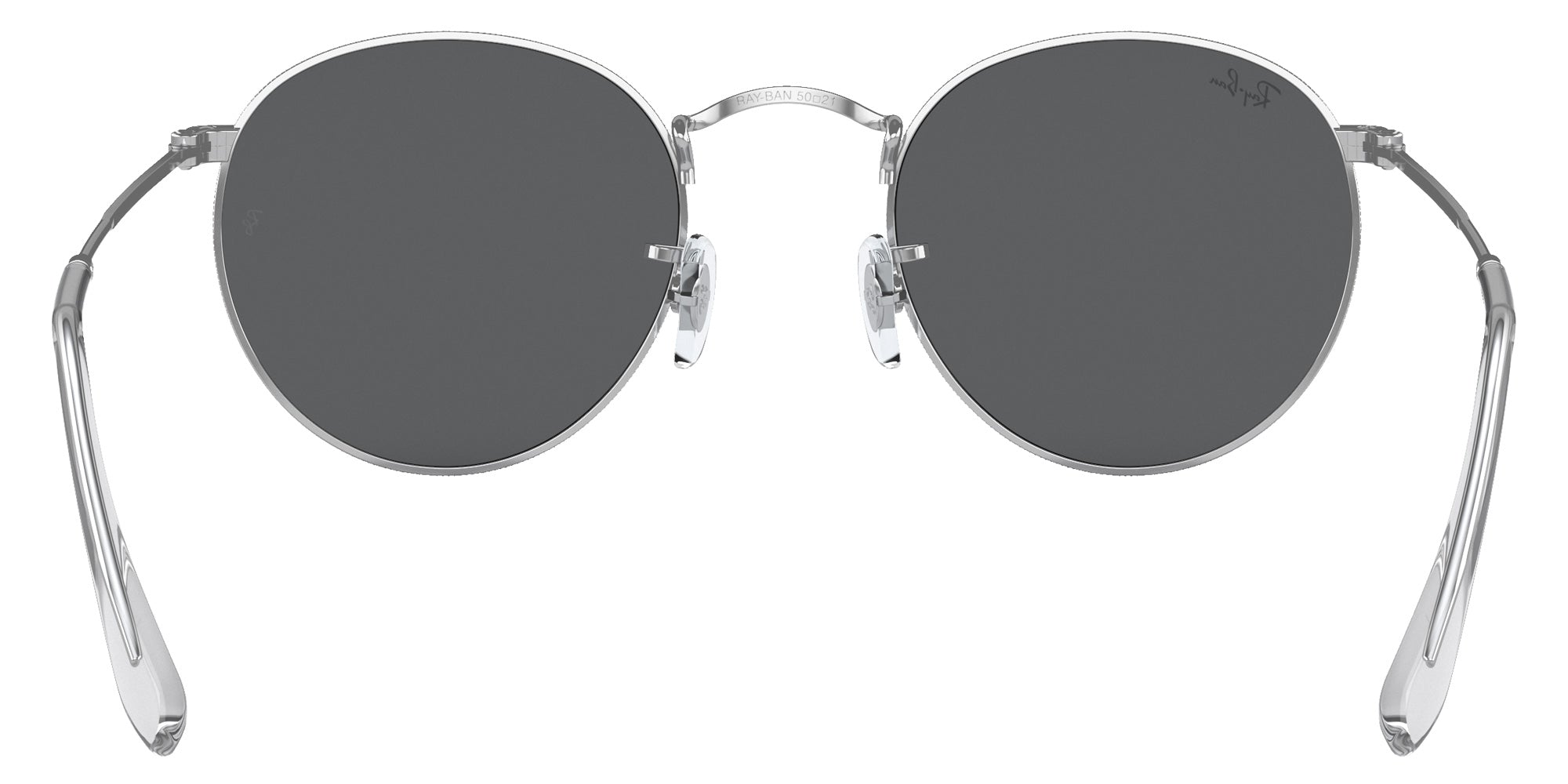 Ray-Ban RB3447 Round Metal Legend Gold 9198B1 47 - Silver / Dark Gray #id:rb34479198b1_s:102115