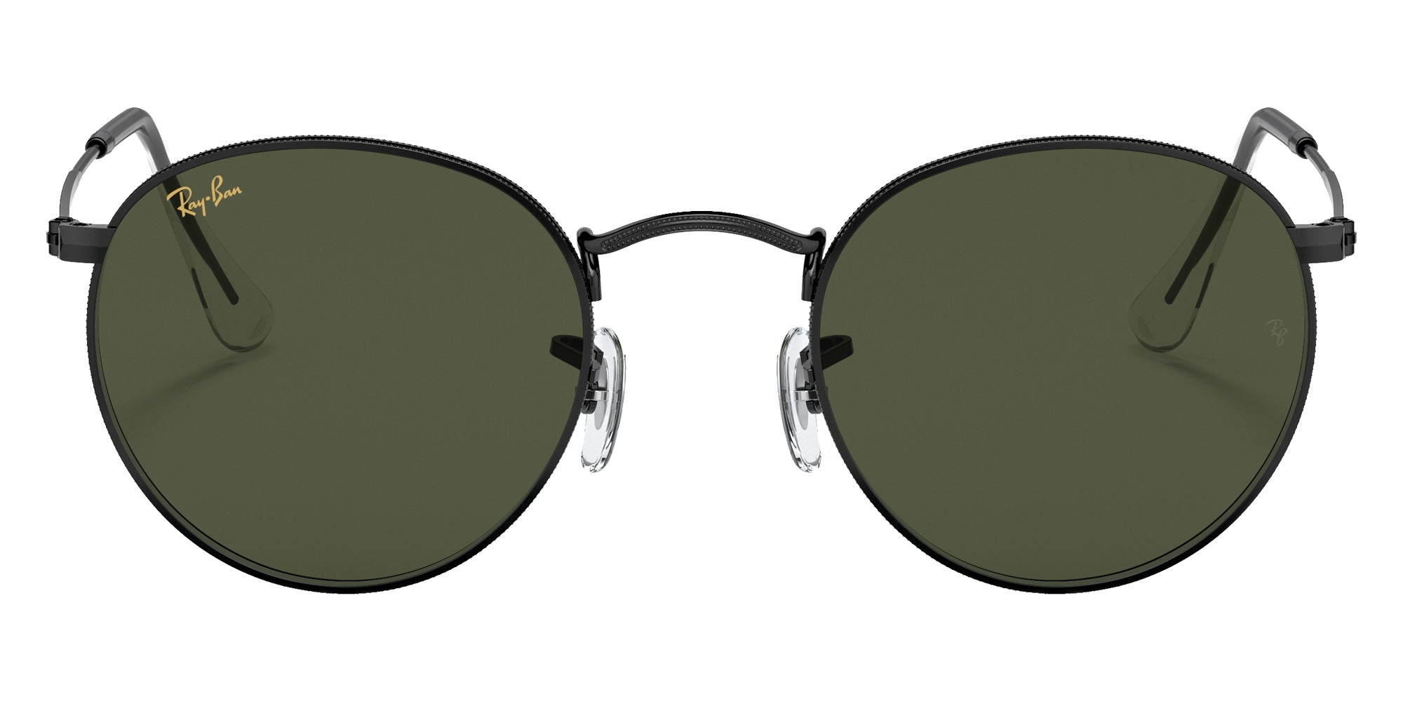 Ray-Ban RB3447 Round Metal Legend Gold 919931 47 - Black / G-15 Green #id:rb3447919931_s:104100