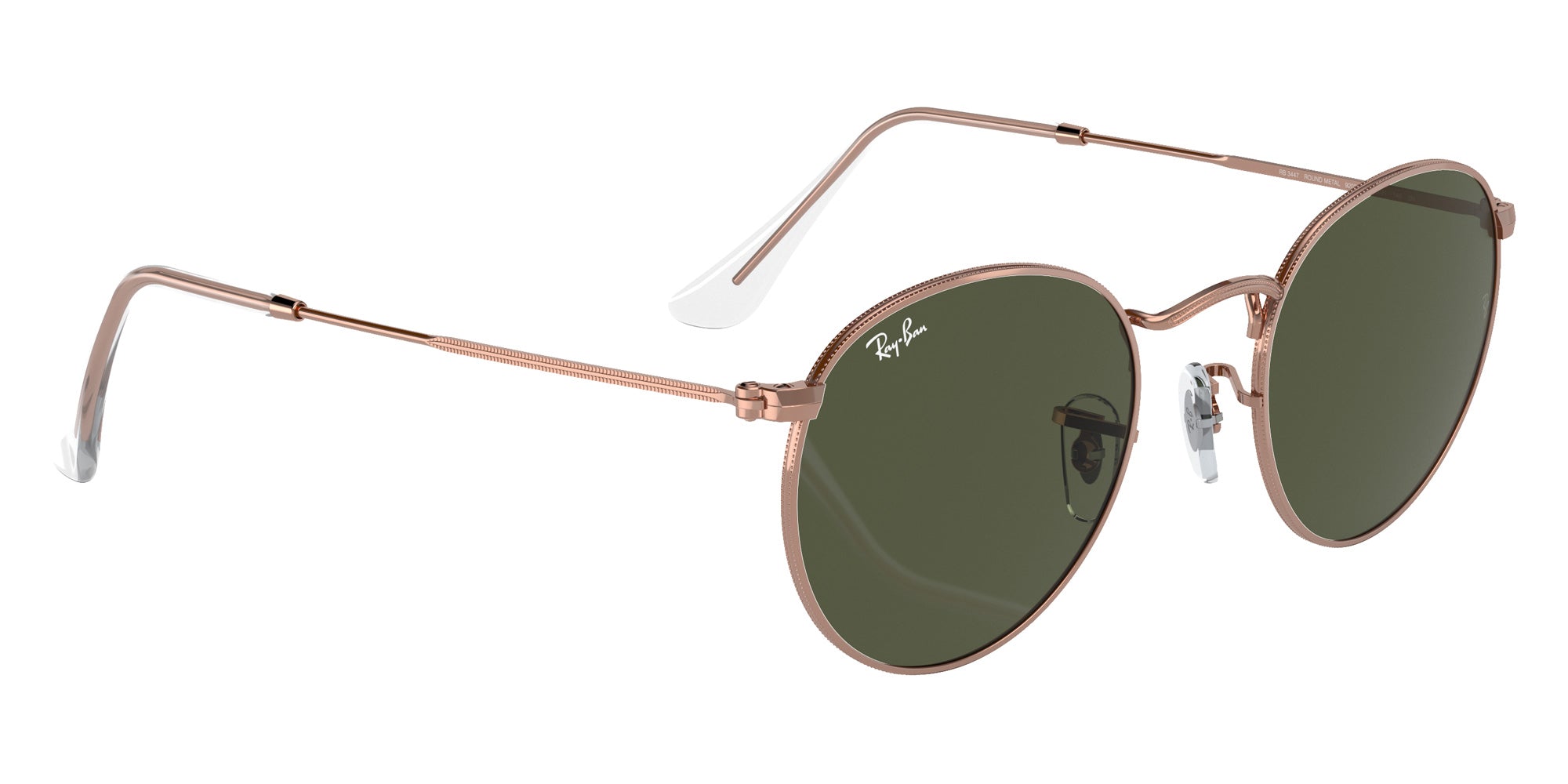 Ray-Ban RB3447 Round Metal Rose Gold 920231 47 - Rose Gold #id:rb3447920231_s:100120
