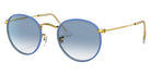 Ray-Ban RB3447JM Round Metal Full Color Legend 91963F 50 - Light Blue #id:rb3447jm91963f_s:100105