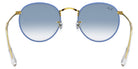 Ray-Ban RB3447JM Round Metal Full Color Legend 91963F 50 - Light Blue #id:rb3447jm91963f_s:100115