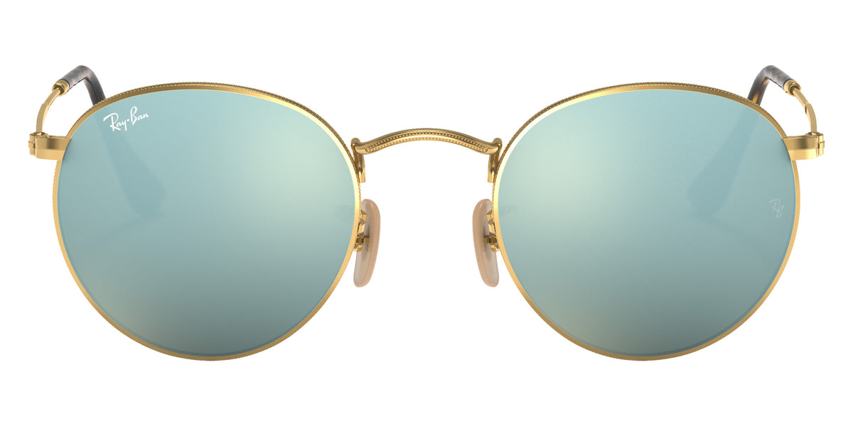 Ray-Ban RB3447N Round 001/30 50 - Arista Gold / Silver Flash Mirrored #id:rb3447n00130_s:100100