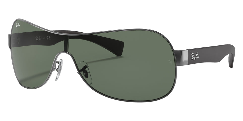 Ray-Ban RB3471 004/71 132 - Gunmetal / Dark Green #id:rb347100471_s:100105
