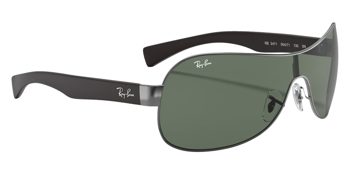 Ray-Ban RB3471 004/71 132 - Gunmetal / Dark Green #id:rb347100471_s:100120