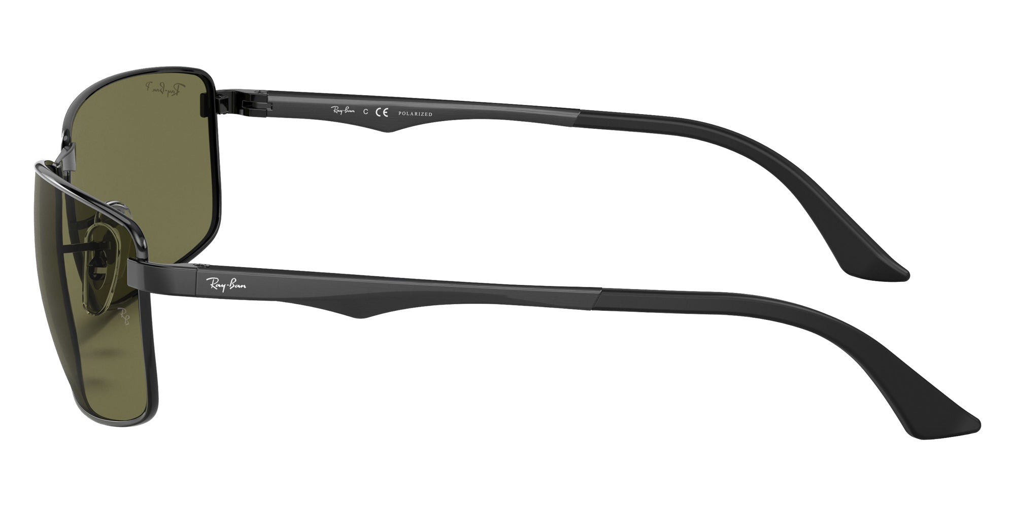 Ray-Ban RB3498 002/9A 64 - Black / G-15 Green Polarized #id:rb34980029a_s:100110