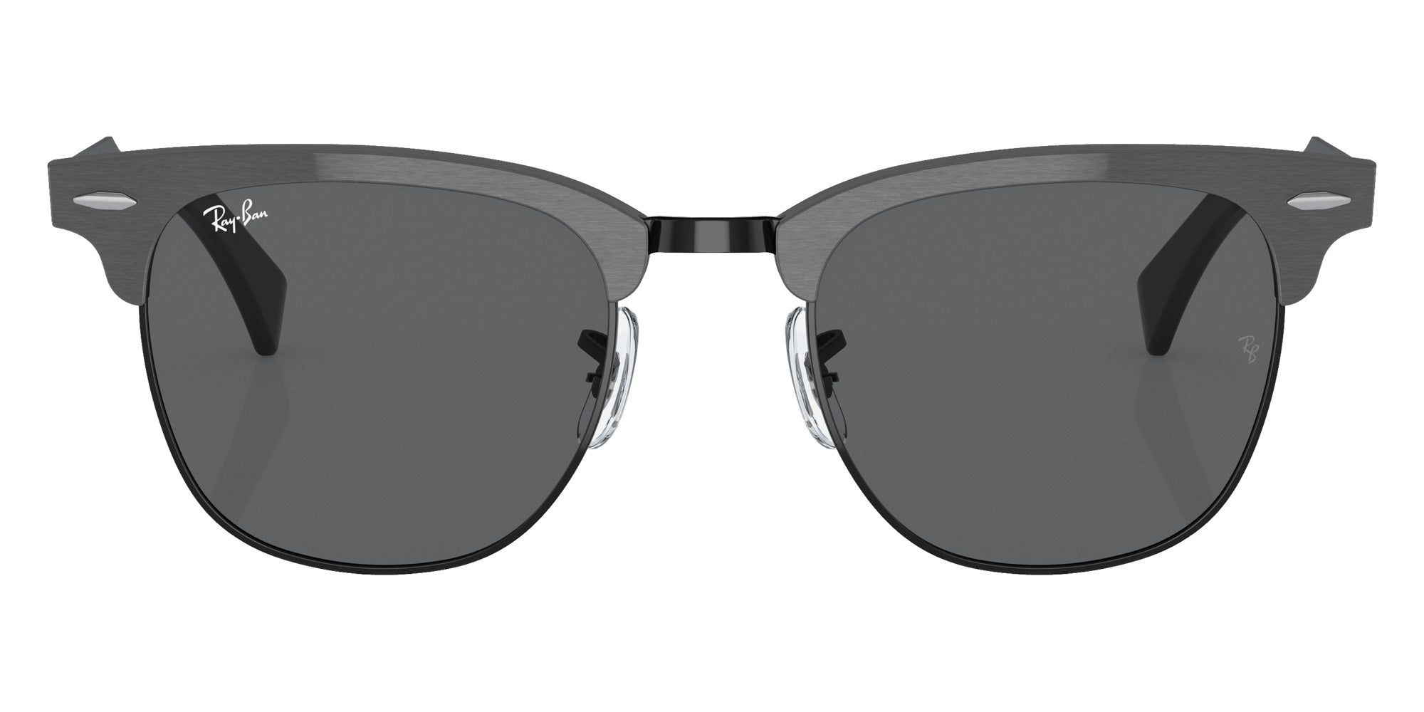 Ray-Ban RB3507 Clubmaster Aluminum Square Sunglasses | EyeOns.com