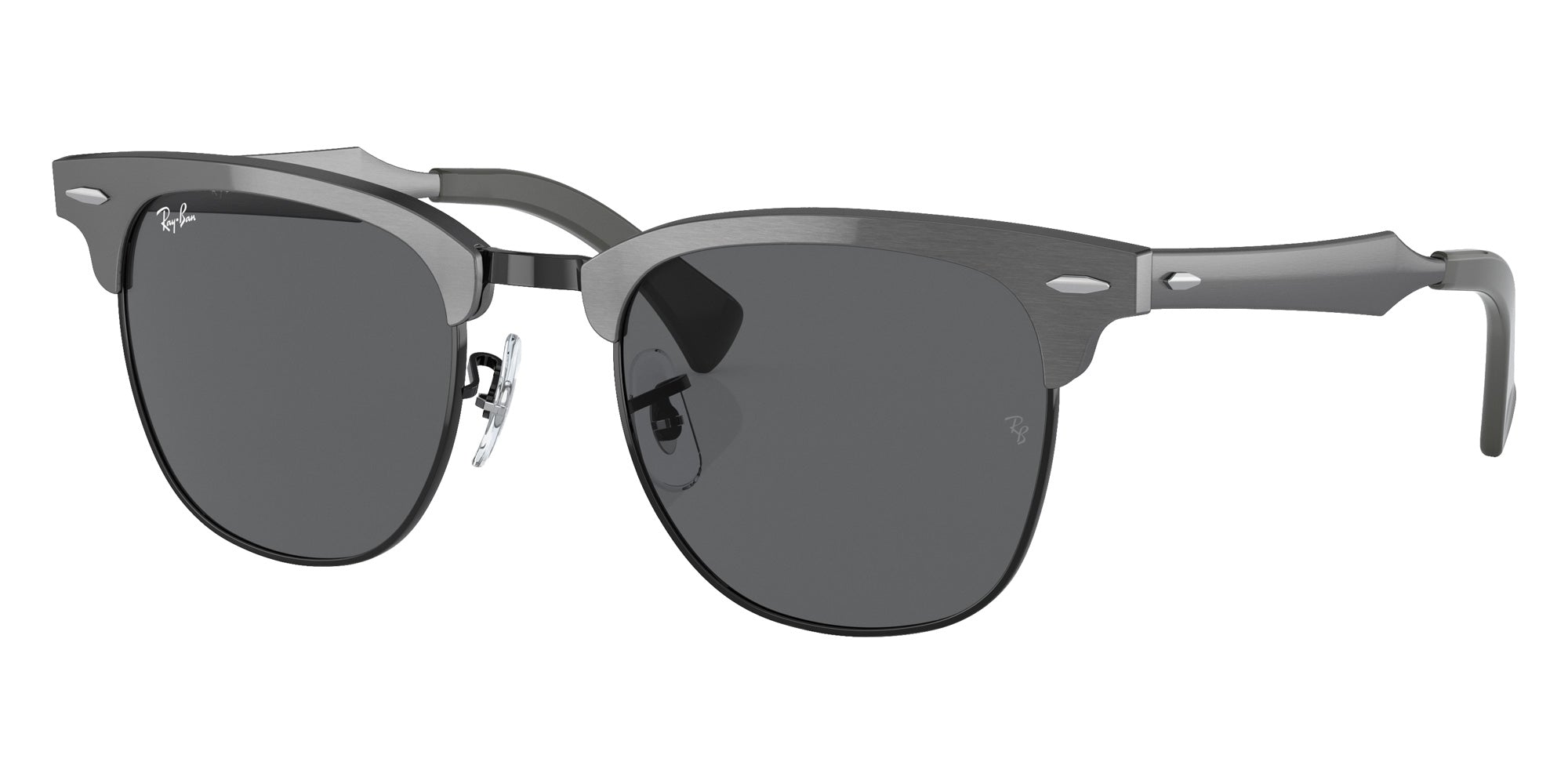 Ray-Ban RB3507 Clubmaster Aluminum 9247B1 51 - Graphite on Black #id:rb35079247b1_s:100105