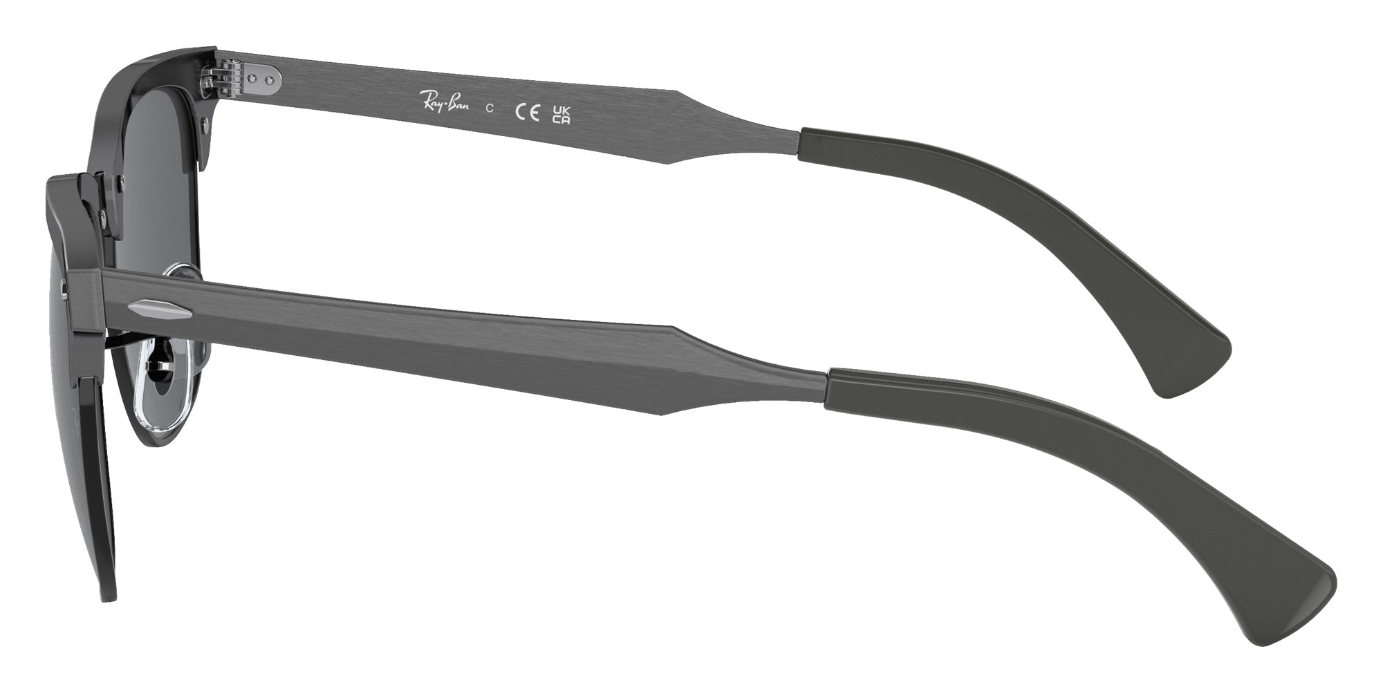 Ray-Ban RB3507 Clubmaster Aluminum 9247B1 51 - Graphite on Black #id:rb35079247b1_s:100110