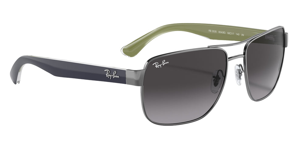 Ray-Ban RB3530 004/8G 58 - Gunmetal / Gray Gradient #id:rb35300048g_s:100120