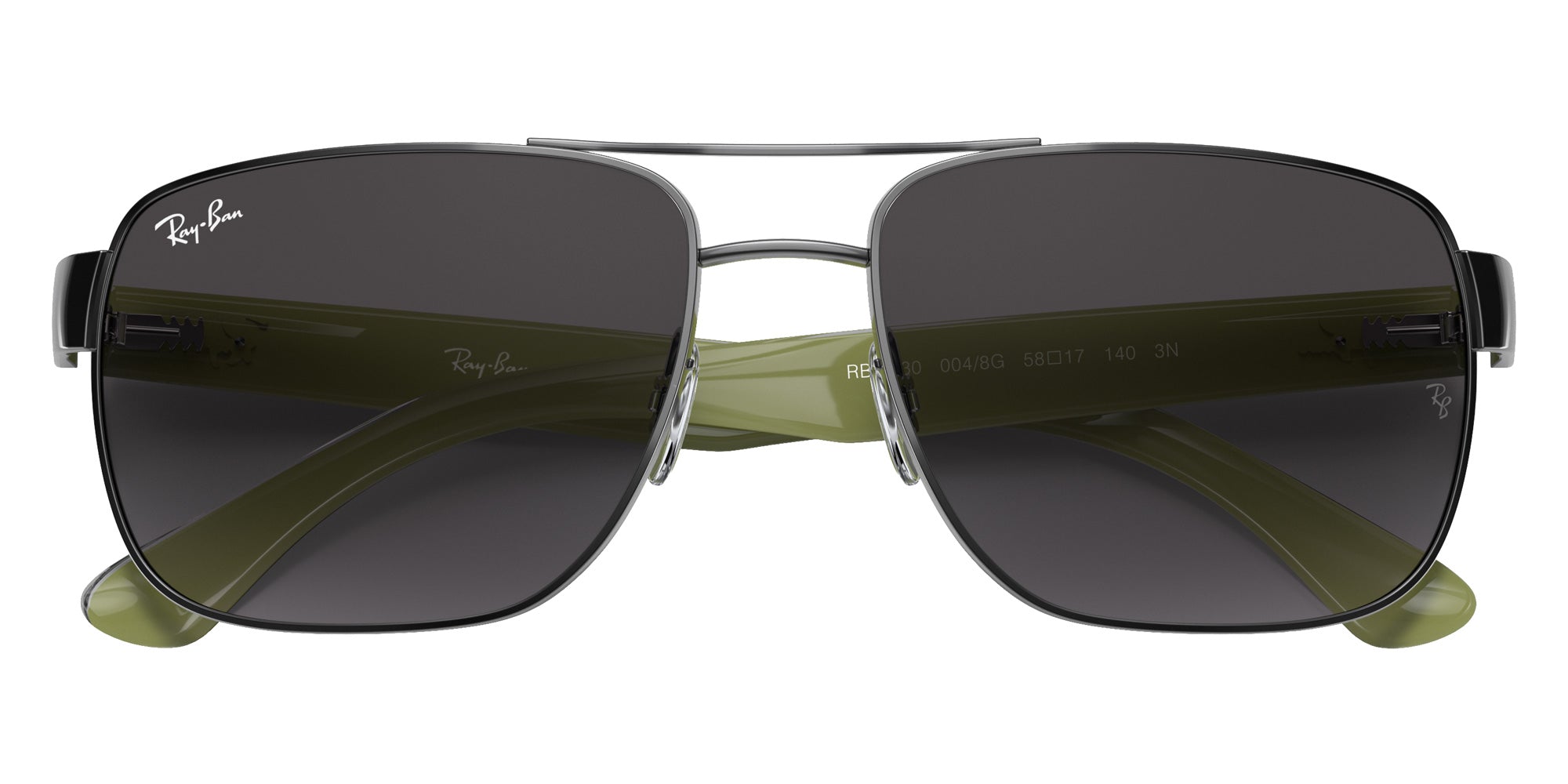 Ray-Ban RB3530 004/8G 58 - Gunmetal / Gray Gradient #id:rb35300048g_s:100125