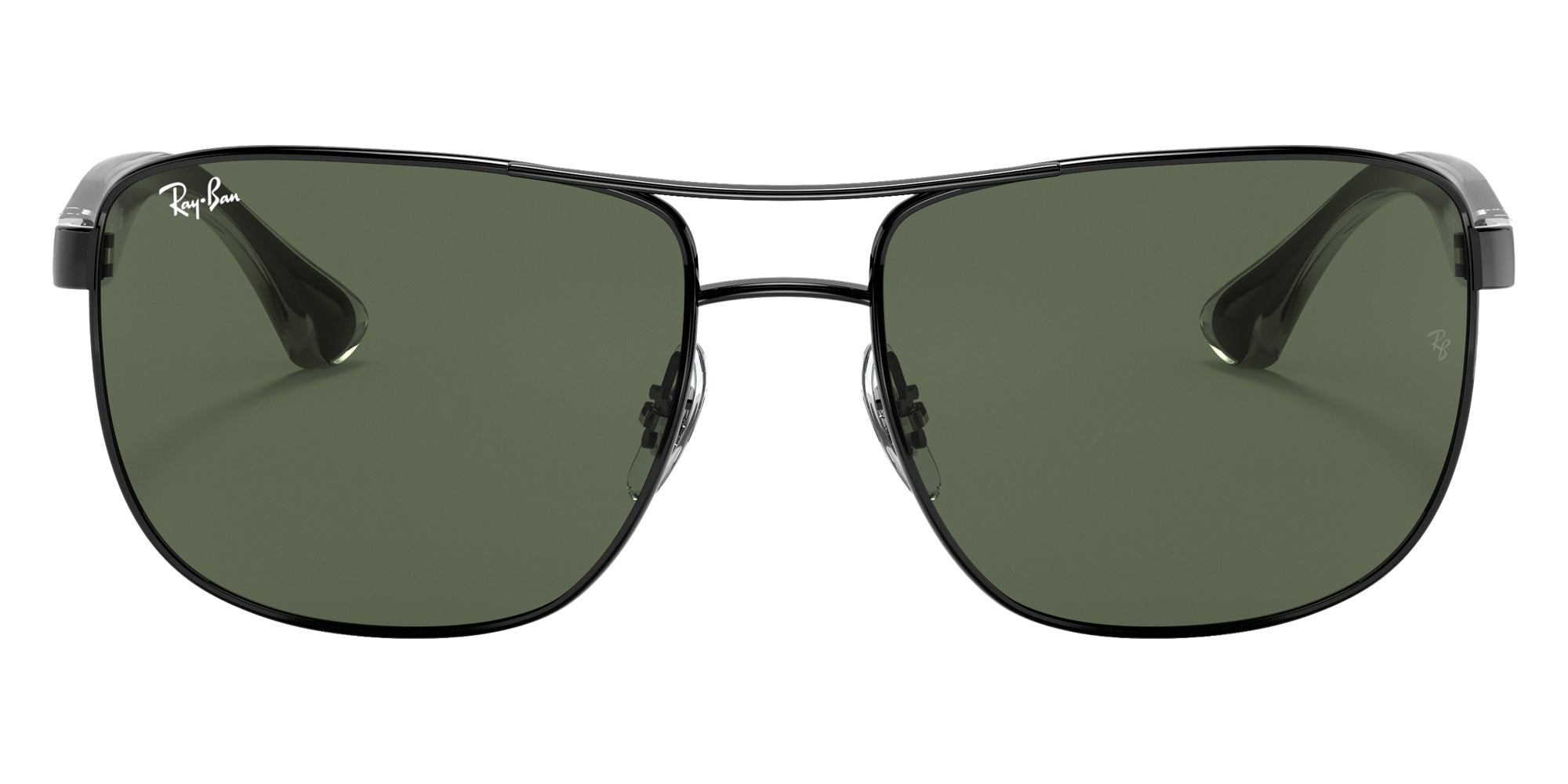 Ray-Ban RB3533 002/71 57 - Black / Green #id:rb353300271_s:102100